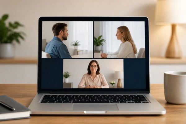 Image of online shuttle mediation Andover